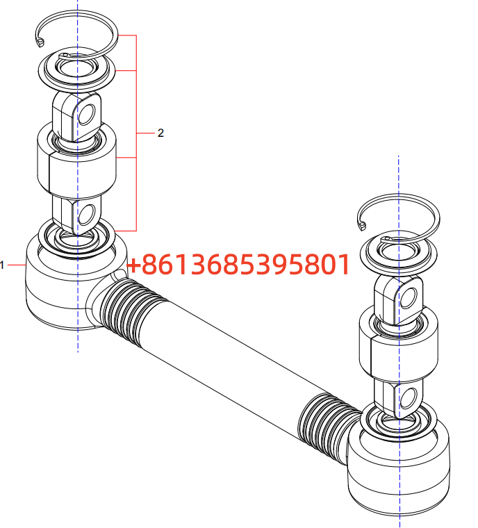 131499000003A Rear Suspension Lateral Thrust Rod