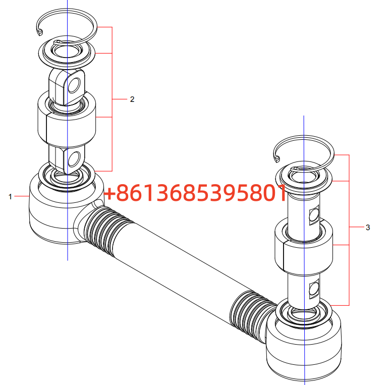 131499000004A Rear Suspension Upper Thrust Rod