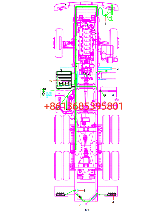 14355429 SKT90 Chassis Electrical System Diagram