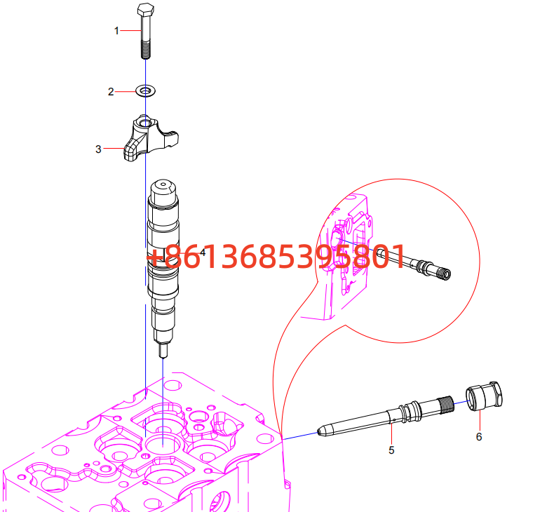 160102120008A197 Fuel Injector Assembly