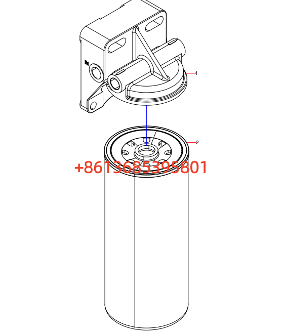 61019554 Fuel Fine Filter